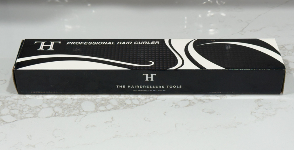 NIB The Hairdressers Tools 1.25" Long Barrel Curling Iron Tourmaline Ceramic